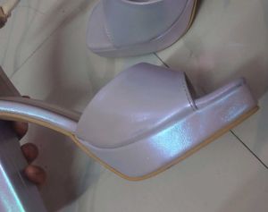 Chunky Platform Block Heels