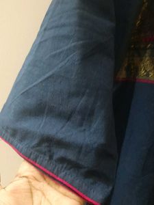 Elegant Navy Blue festive Kurta