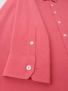Burberry Men's Pink Button-Up Shirt