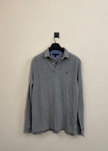Tommy Hilfiger Men's Grey Polo Shirt