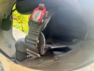 Shiva theme shark evoline motorcycle helmet