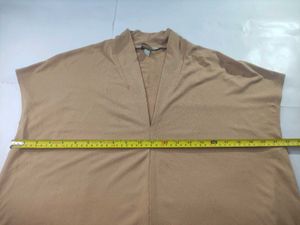 H&amp;M Chic Beige V-Neck Tunic Top