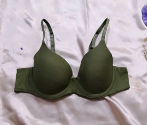 Olive Green Bra