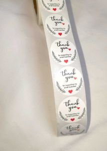 Thank You Stickers 50 pieces for Small Business
