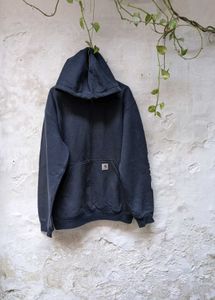 Carhartt Full Sleeve Navy Blue Hoodie
