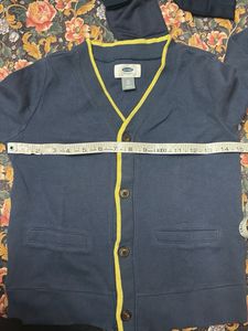 Navy Blue Cardigan
