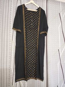 Chic Floral Print Kurta