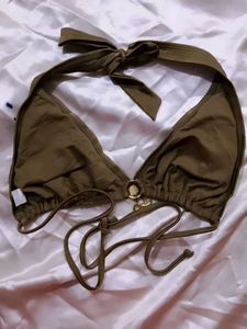 Olive Green bra