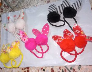 Cute Bunny Hair Ties for Kids