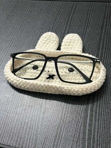 Cute Crochet Animal Glasses Holder