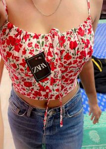 Floral Print Cami Top