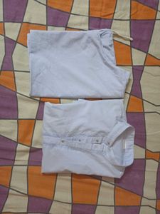 Men's Light Blue Kurta