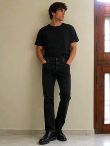 DNMX black slim vintage jeans