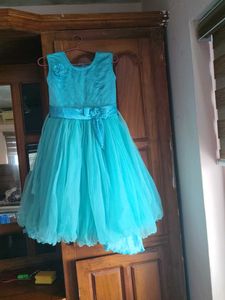 Beautiful Turquoise Party Dress