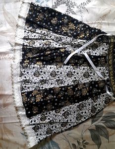 Girl Black Frock