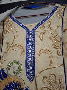 Elegant Embroidered Salwar Suit