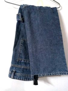 Women's Wide Leg Cargo Jeans