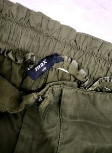 Stylish Olive Green Cargo Pants