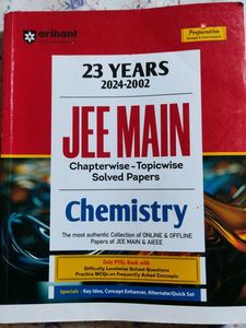 JEE Main Chemistry Solved Papers
