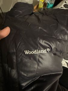 Woodland Black Fully Warm branded original jacket