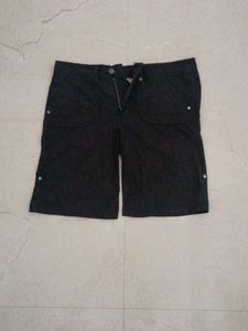Dark Wash Cargo Shorts