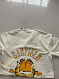 Garfield Embroidered Wide Leg Pyjama Set