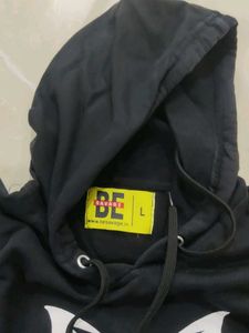 Messi Graphic Hoodie Black colour