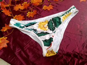 Floral Print Bikini Bottom