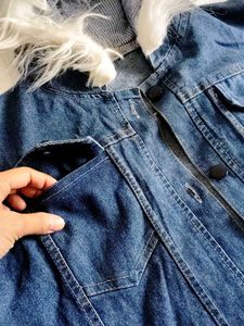 🤍Hooded Denim Jacket 🧥