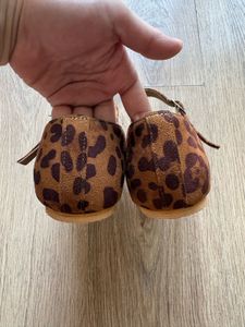 Leopard Print Mary Jane Flats