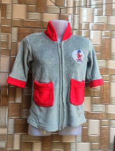Ladybug Terry Zip-Up Jacket