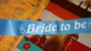 Bride To Be Sash, Attractive Spinster Party Prop