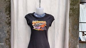 24V. Graphic Print T-Shirt Dress