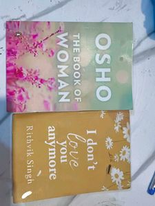 Osho The Book of Woman & I don't love you anymore