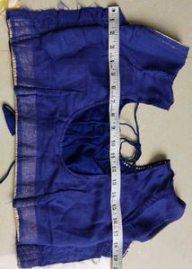 Royal Blue &amp; Pink Embroidered Lehenga