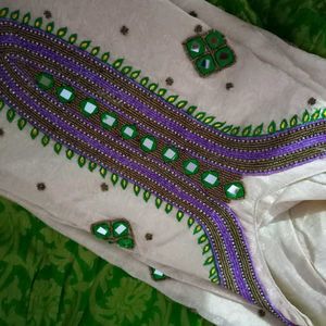 ✨ Stylish Embroidered Suit ✨