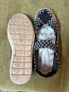Catwalk Woven Ballerinas