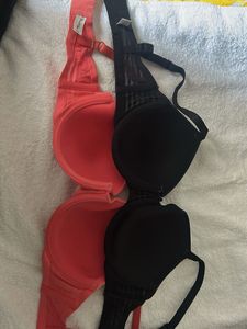 2 Pack Ribbed Bras
