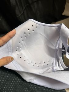 Comfortable White Sports Bra