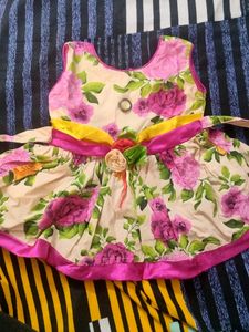 3 Cute 'Fun' Appliqued Baby Dresses
