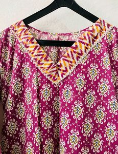 Ethnic Printed Kurta Set