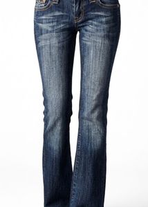 y2k low waisted bootcut jeans