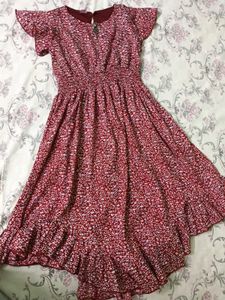 Chic Floral Print Midi Dress