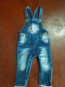 Denim Overalls Cute Design