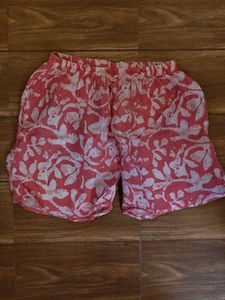 Pink Floral Pyjama Set