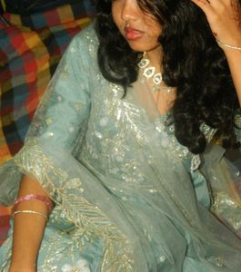Designer Bridal mint green lehanga choli