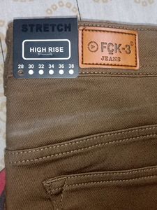 High Rise FCK- 3 Jeans