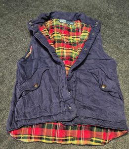 Polo Ralph Lauren Padded Puffer Vest (Tartan Flann