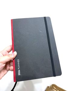2026 Planner - Black and Red Cover