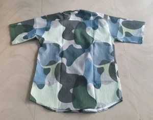 Zara Camo Print Shirt
